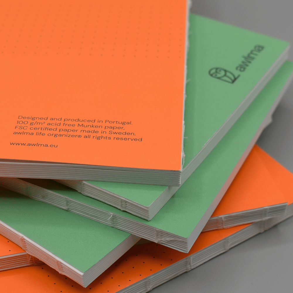 110 page A5 Notebook - Awlma