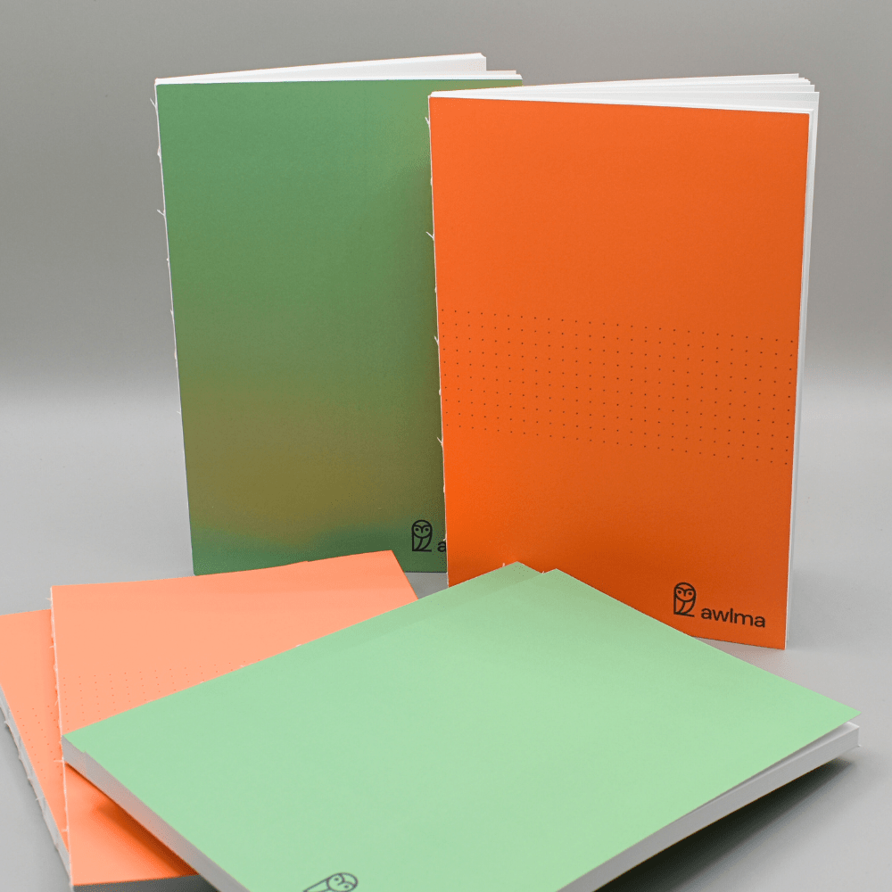110 page A5 Notebook - Awlma