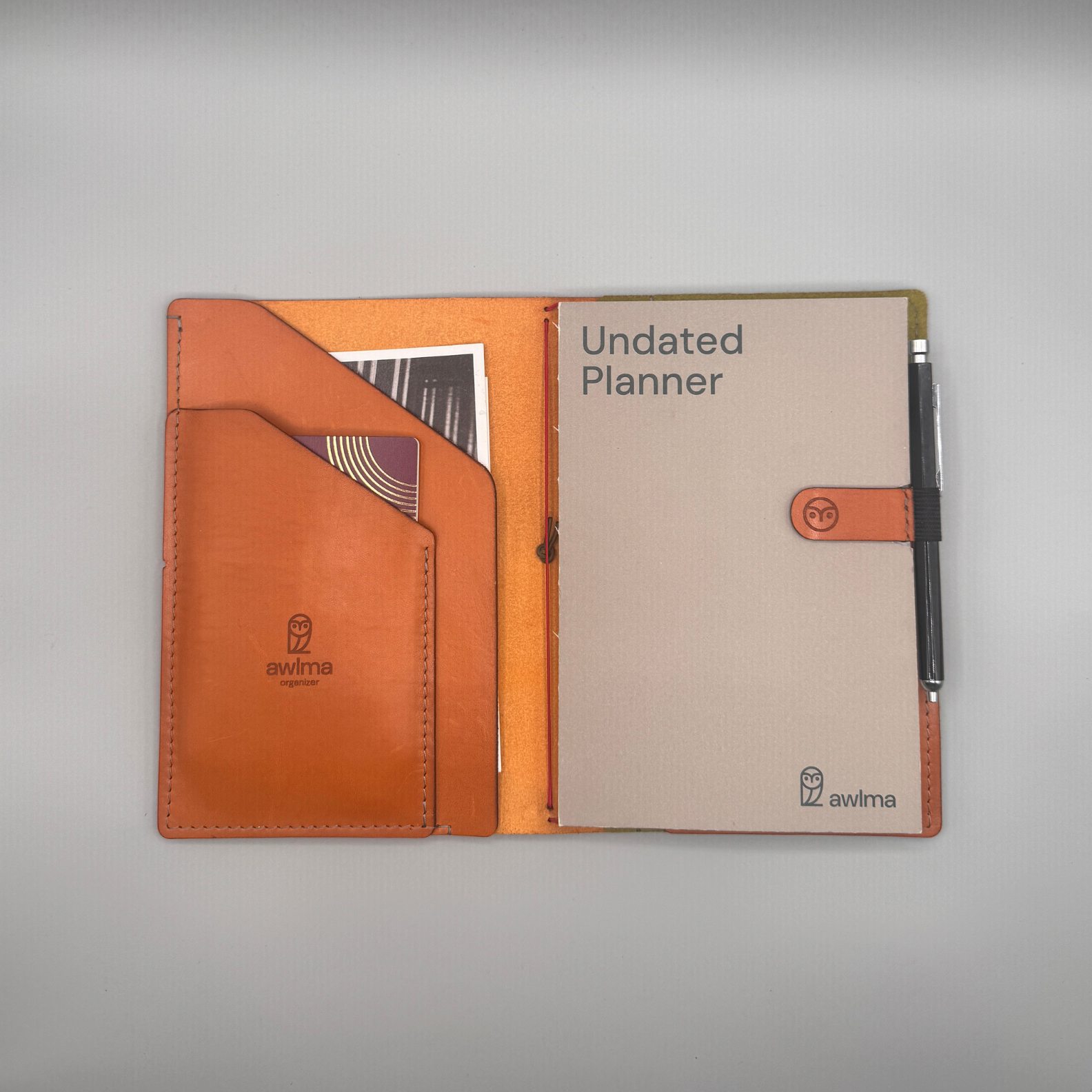 VOYAGER Leather Portfolio A5
