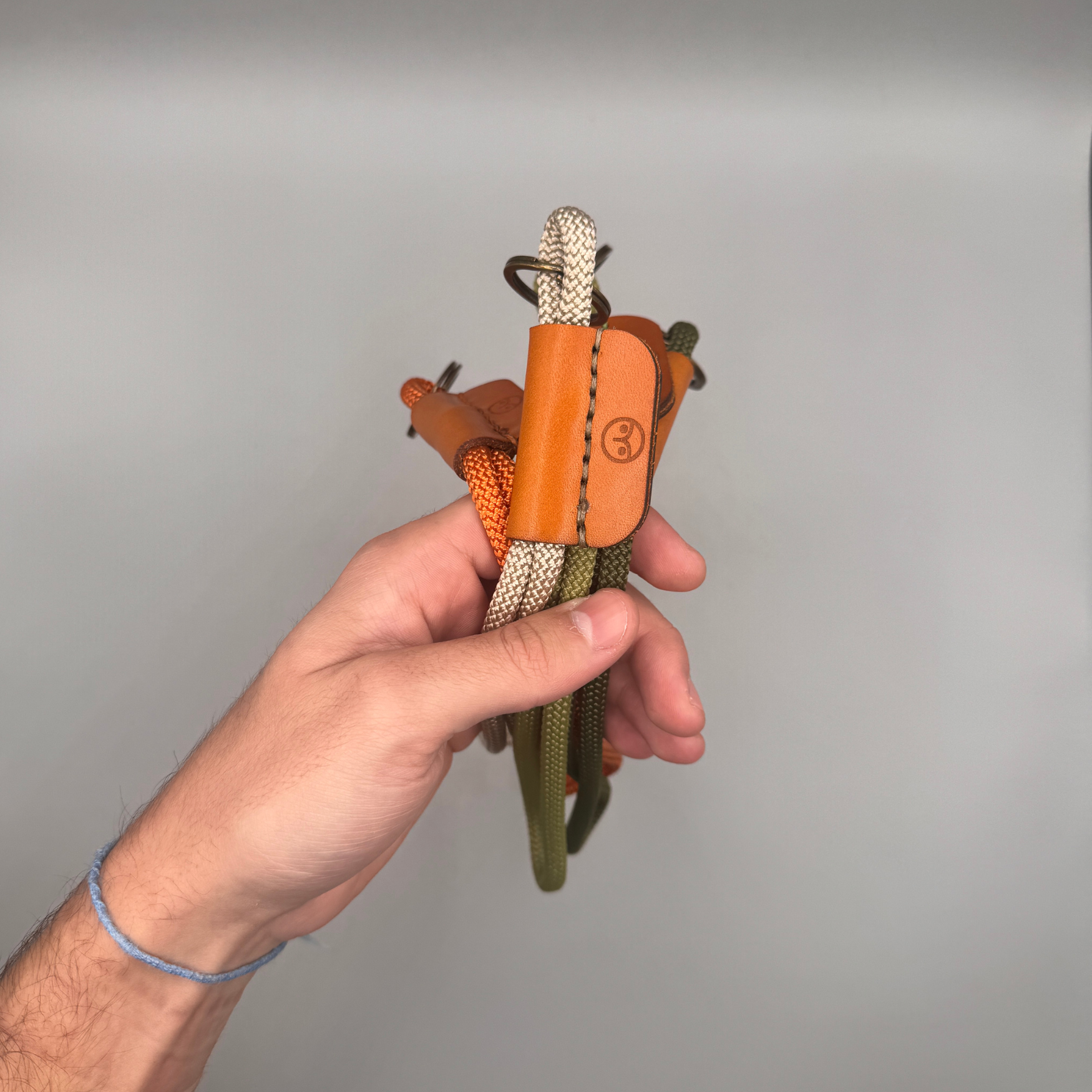 Premium Leather Lanyard
