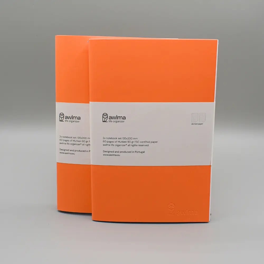 60 pages A5 Notebook Refills | Set of 2 - Awlma