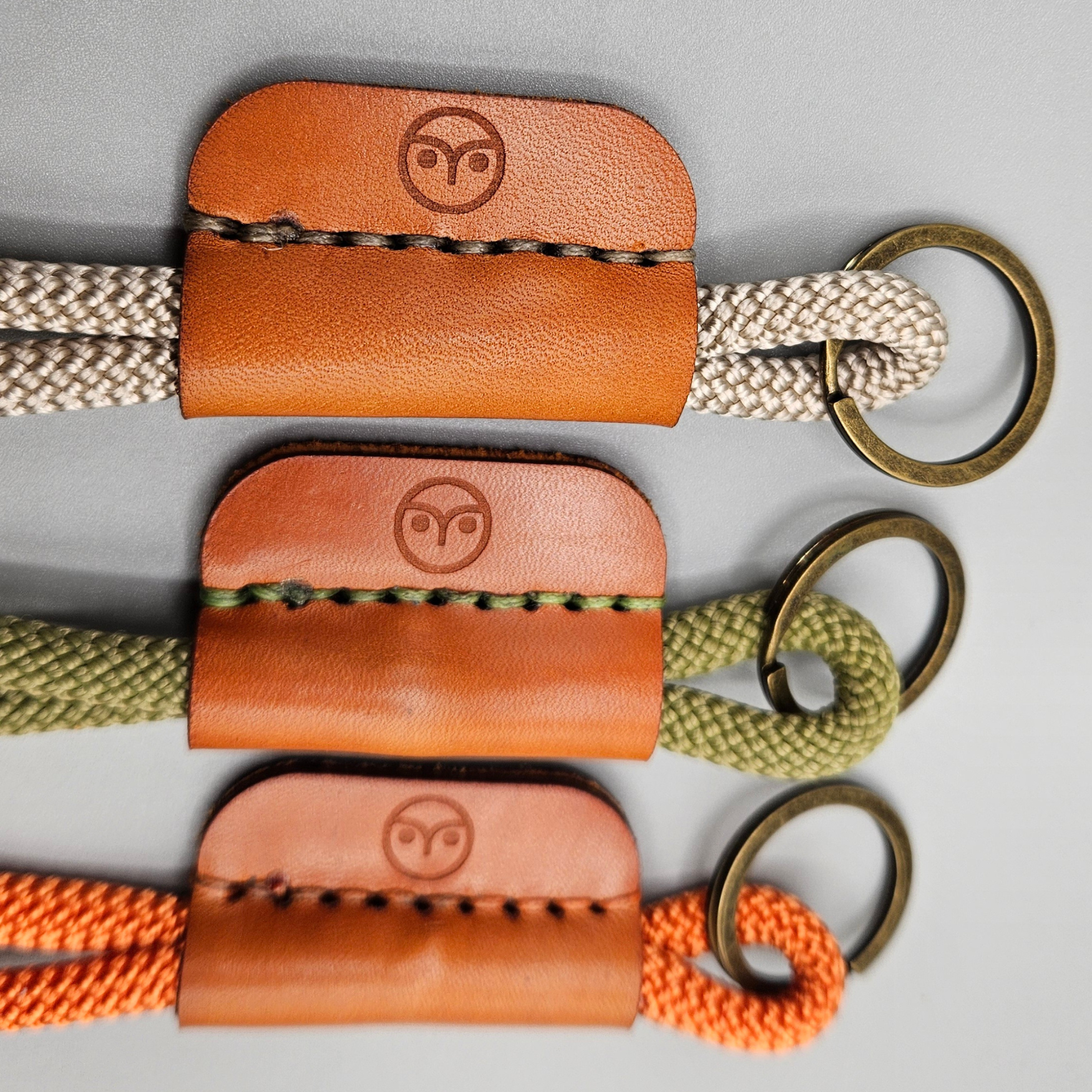 Premium Leather Lanyard