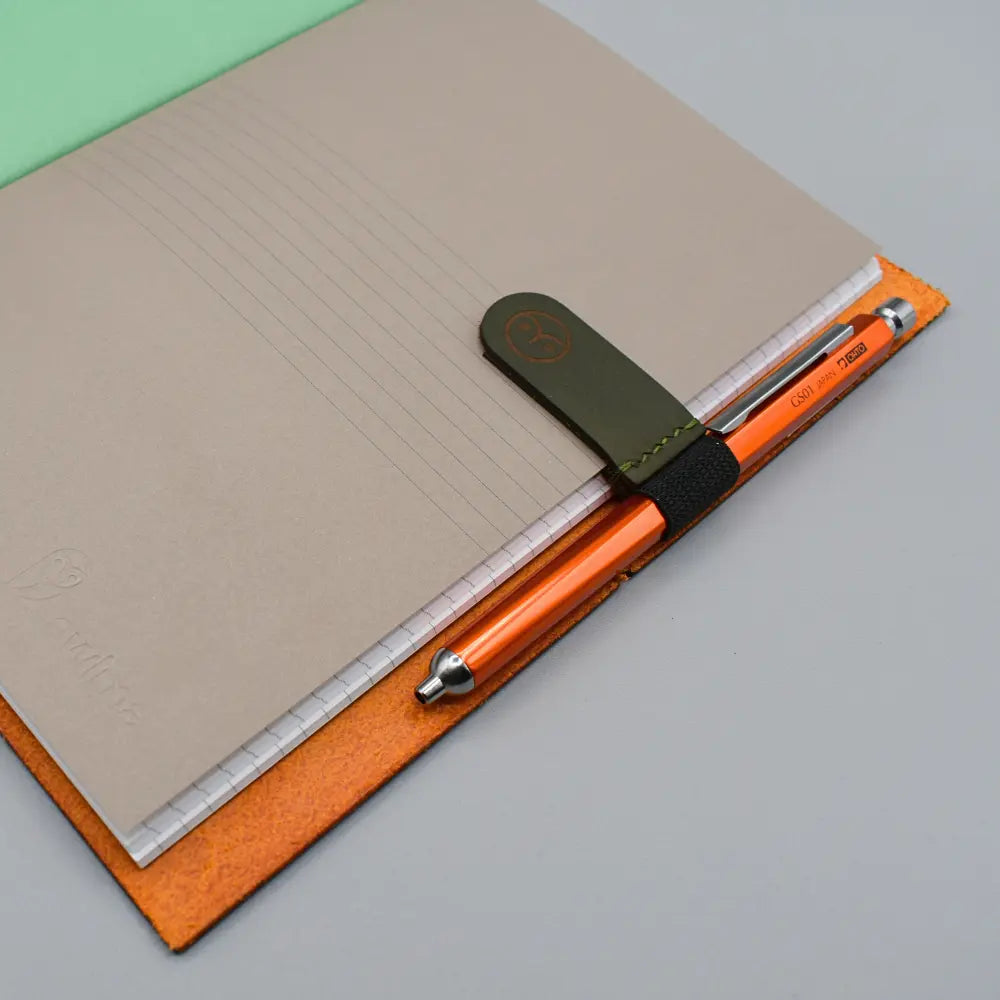 Plain Leather Portfolio | A5 - Awlma