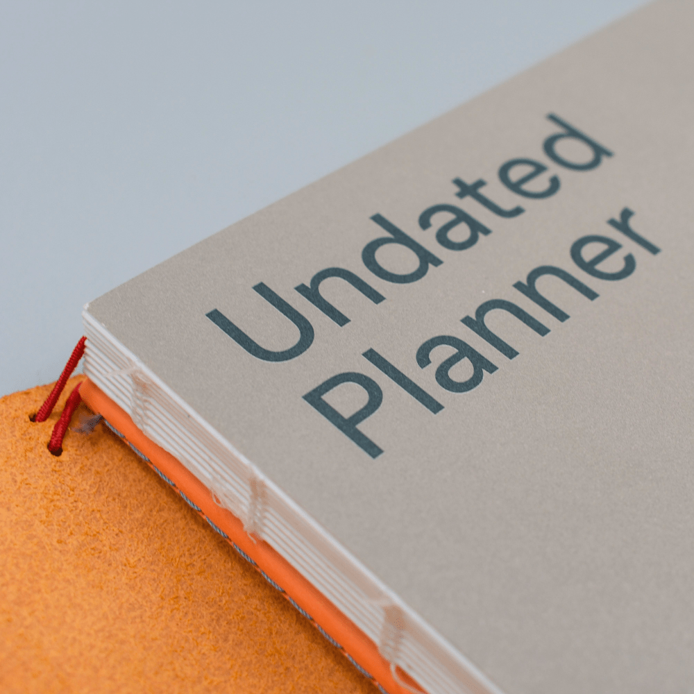 A5 Undated Planner - Awlma