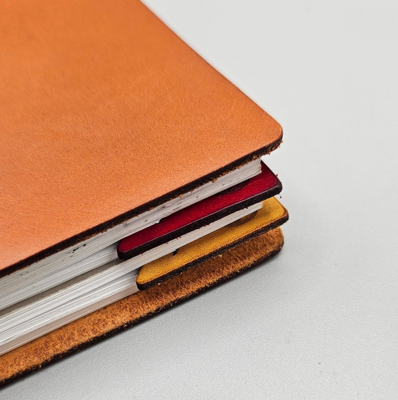 Leather Corner Bookmarks - Awlma