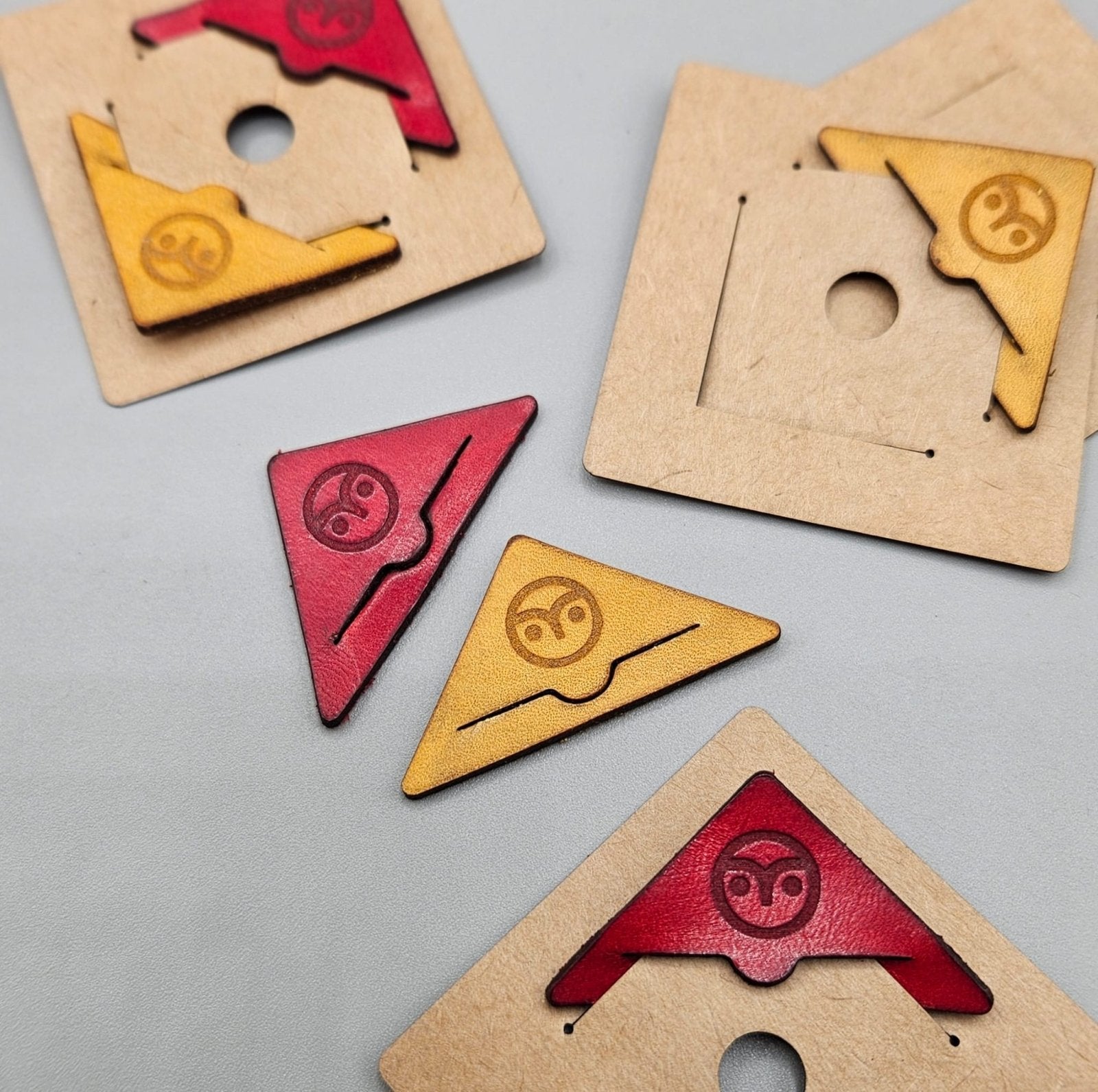 Leather Corner Bookmarks - Awlma