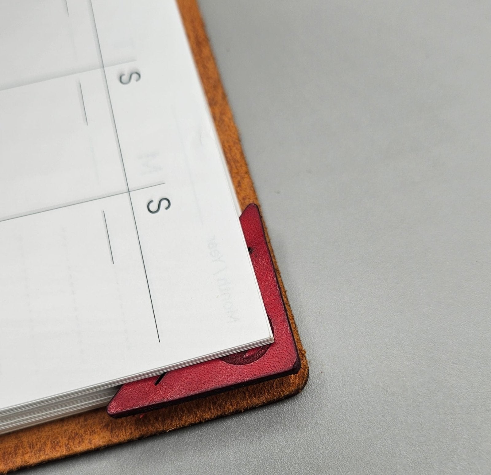 Leather Corner Bookmarks - Awlma