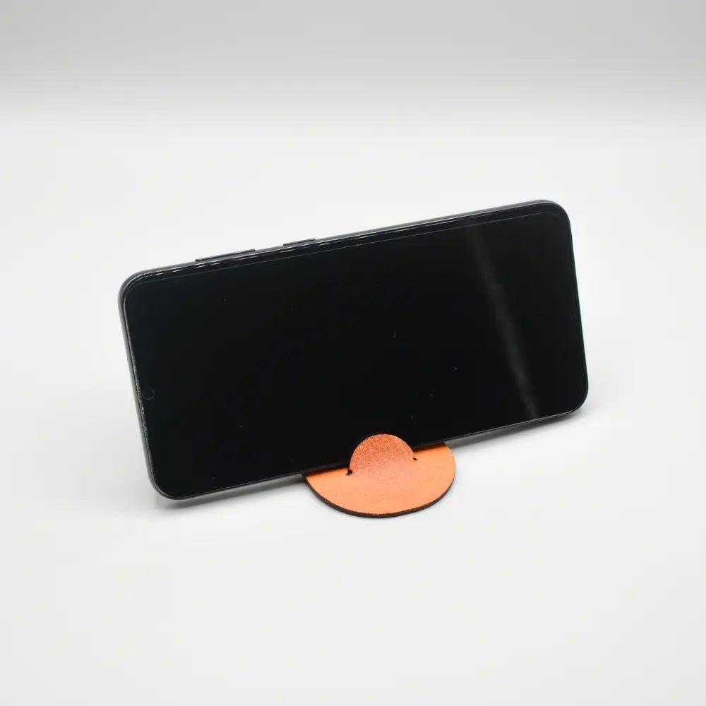 Leather Keychain with Phone Stand - Awlma