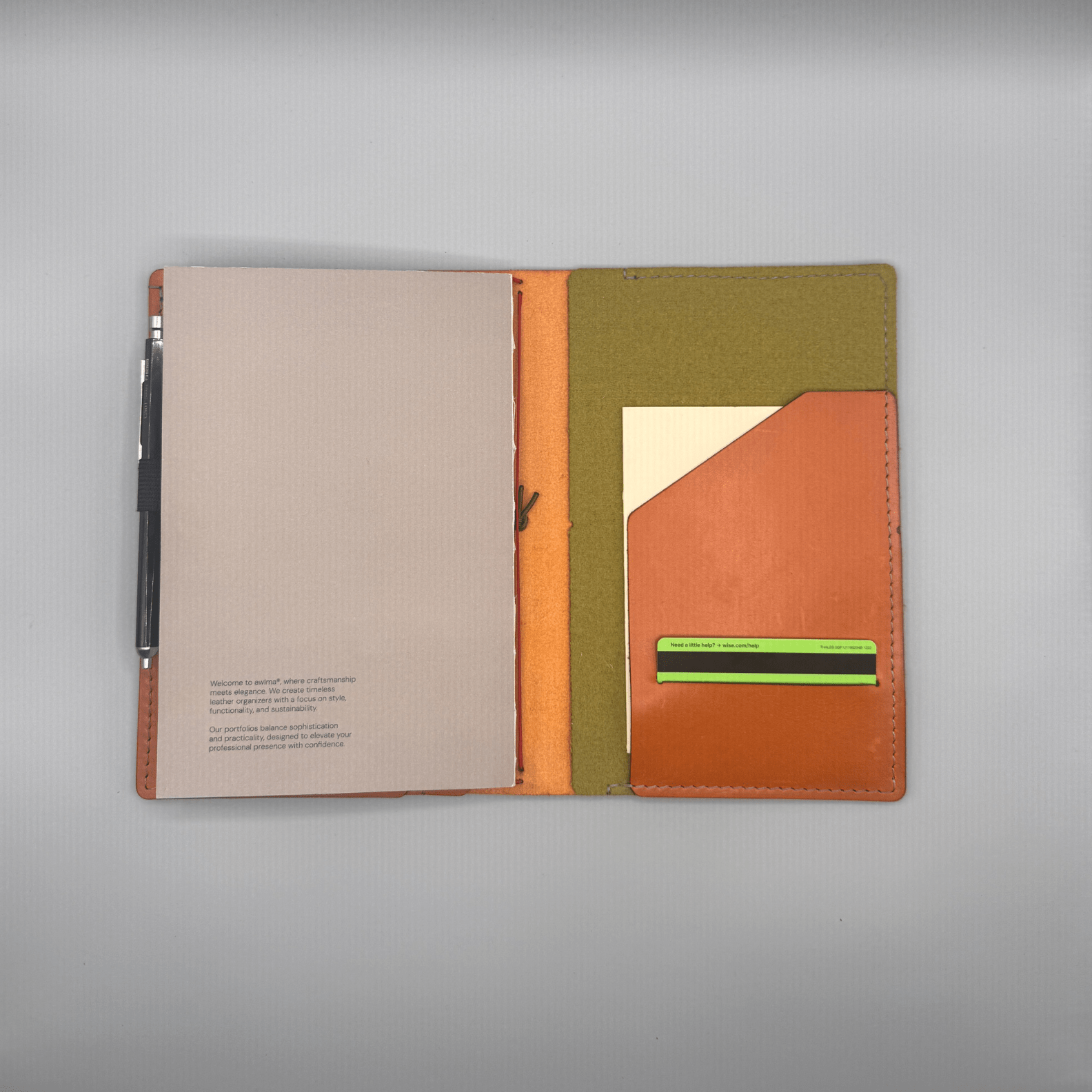 VOYAGER Leather Journal A5 - Awlma